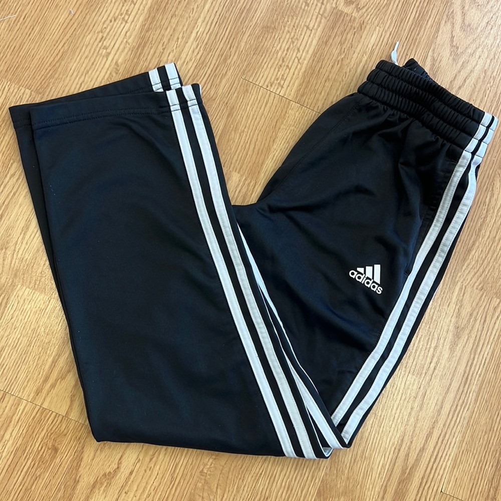 Adidas Stripes Sweatpants Kids Sz M ( 10/12)